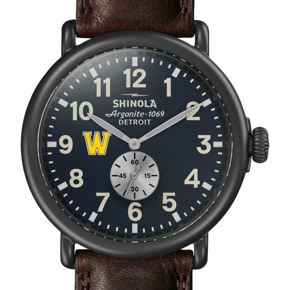 Williams Shinola Watch, The Runwell 47mm Midnight Blue Dial - Image 1