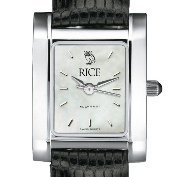 Rice University Women's MOP Quad with Leather Strap - Image 1