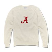 Alabama Ivory and Red Letter Sweater by M.LaHart