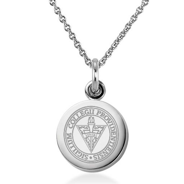 Providence Necklace with Charm in Sterling Silver - Image 1