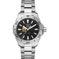 Michigan Ross Men's TAG Heuer Steel Aquaracer with Black Dial - Image 2