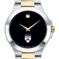 Wharton Men's Movado Collection Two-Tone Watch with Black Dial