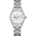 click to view Arizona State Women's TAG Heuer Steel Carrera with MOP Dial & Diamond Bezel - Image 2