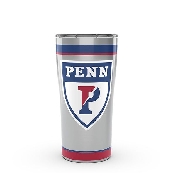 Penn 20 oz. Stainless Steel Tervis Tumblers with Hammer Lids - Set of 2 - Image 1