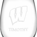 Wisconsin Stemless Wine Glasses Made in the USA - Set of 4 - Image 3