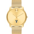 Yale Men's Movado Bold Gold 42 with Mesh Bracelet - Image 2