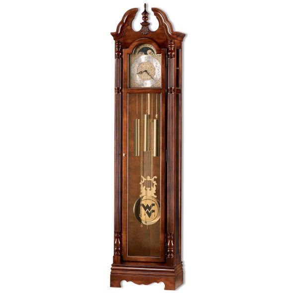 West Virginia University Howard Miller Grandfather Clock - Image 1