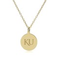 Kansas 14K Gold Pendant & Chain - Image 2