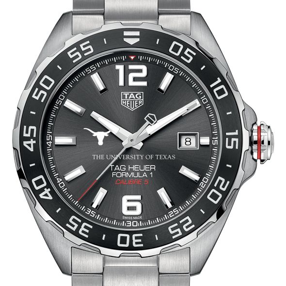 Texas Longhorns Men's TAG Heuer Formula 1 with Anthracite Dial & Bezel - Image 1