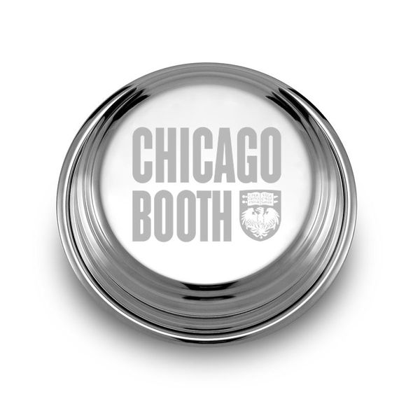 Chicago Booth Pewter Paperweight - Image 1