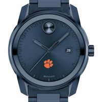 Clemson Men's Movado BOLD Blue Ion with Date Window