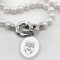 Wharton Pearl Necklace with Sterling Silver Charm - Image 2