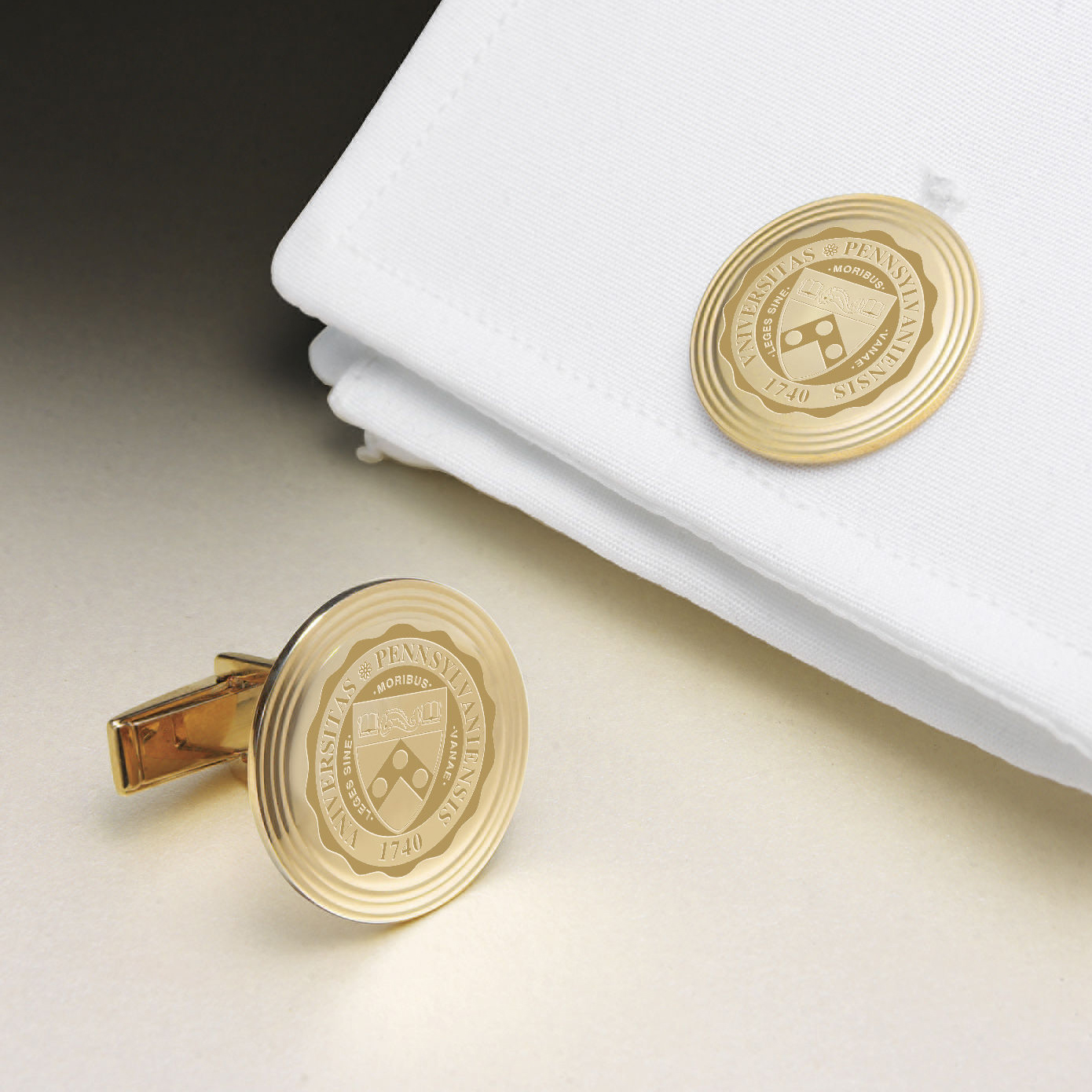 Penn 18K Gold Cufflinks