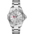 Oklahoma Men's TAG Heuer Steel Aquaracer with Silver Dial - Image 2