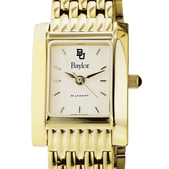 Baylor Women's Gold Quad with Bracelet