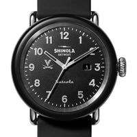 UVA Shinola Watch, The Detrola 43mm Black Dial at M.LaHart & Co.