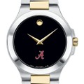 Alabama Men's Movado Collection Two-Tone Watch with Black Dial - Image 1