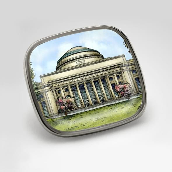 MIT Eglomise Lapel Pin