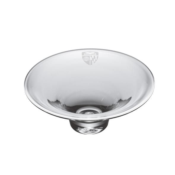 Johns Hopkins Glass Hanover Bowl by Simon Pearce