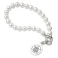 Trinity College Pearl Bracelet with Sterling Silver Charm - Image 1
