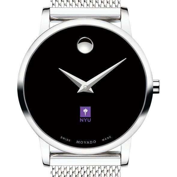 New York University Women's Movado Museum with Mesh Bracelet