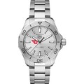 Dayton Men's TAG Heuer Steel Aquaracer with Silver Dial - Image 2
