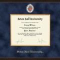 Seton Hall Diploma Frame - Excelsior - Image 2