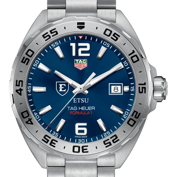 East Tennessee State Men's TAG Heuer Formula 1 with Blue Dial - Image 1