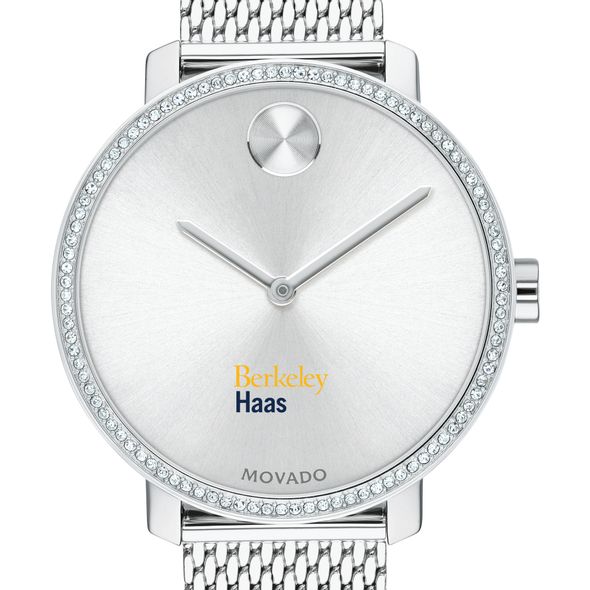Berkeley Haas Women's Movado Bold with Crystal Bezel & Mesh Bracelet - Image 1