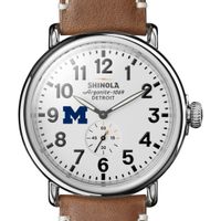 Michigan Shinola Watch, The Runwell 47mm White Dial