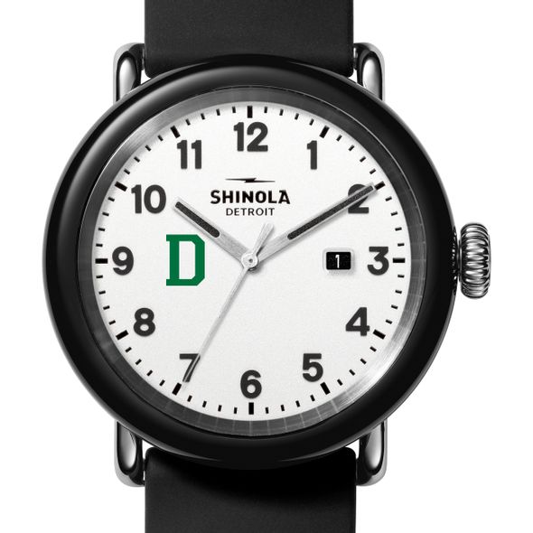 Dartmouth College Shinola Watch, The Detrola 43mm White Dial at M.LaHart & Co. - Image 1