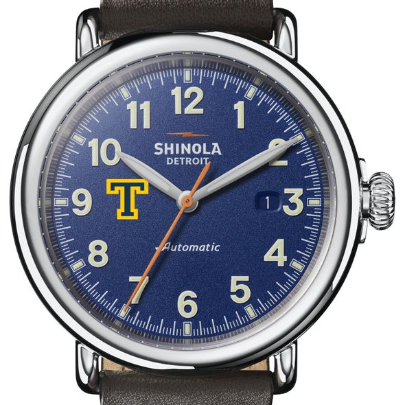 Trinity Shinola Watch, The Runwell Automatic 45mm Royal Blue Dial - Image 1