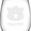 Auburn Stemless Wine Glasses Made in the USA - Set of 2 - Image 3