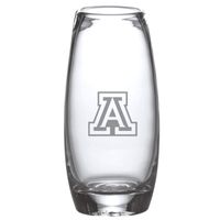 University of University of Arizona Glass Addison Vase by Simon Pearce