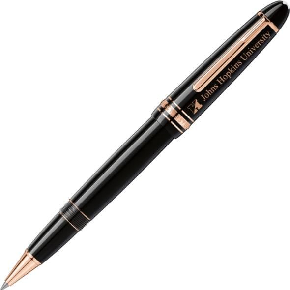 Johns Hopkins University Montblanc Meisterstück LeGrand Rollerball Pen in Red Gold