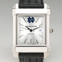 Notre Dame Men's Collegiate Watch with Leather Strap