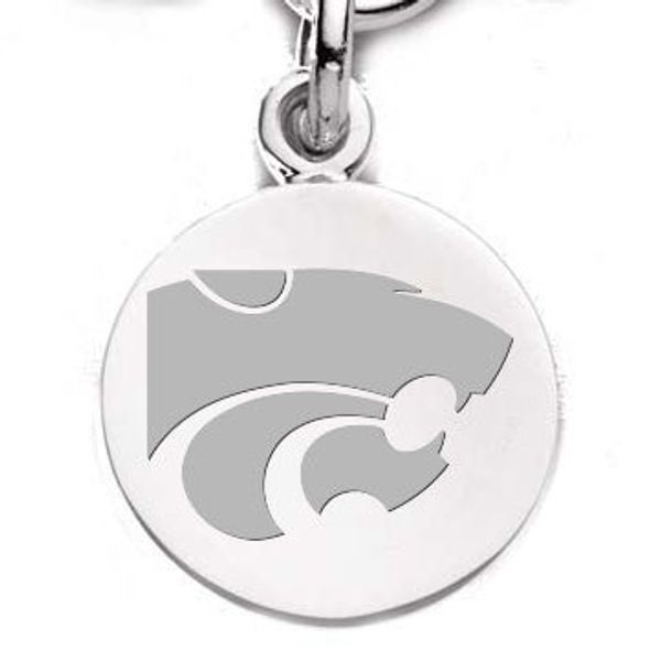 Kansas State University Sterling Silver Charm - Image 1