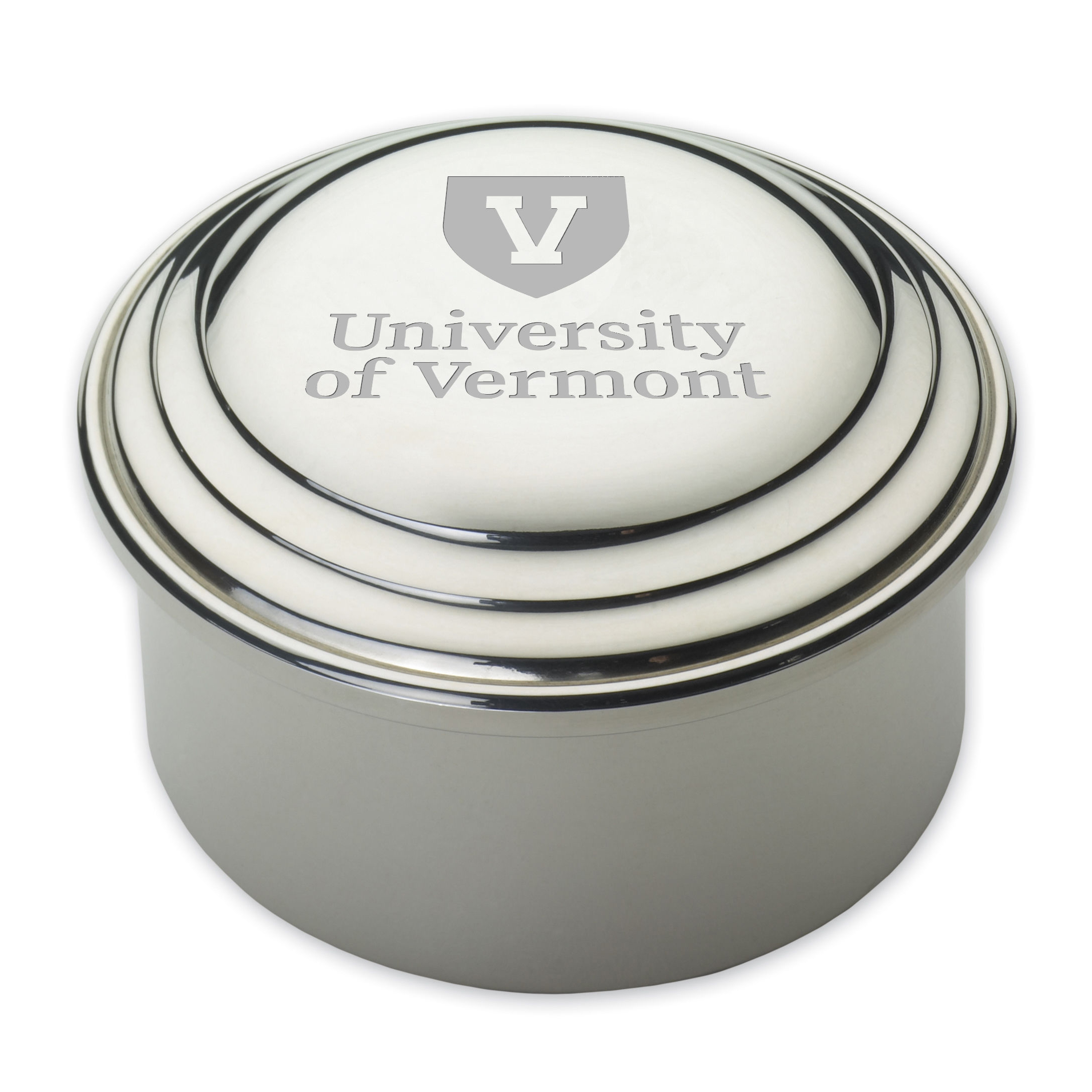 UVM Pewter Keepsake Box