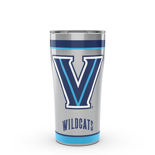 Villanova 20 oz. Stainless Steel Tervis Tumblers with Hammer Lids - Set of 2 - Image 1