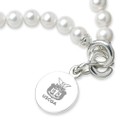 Coast Guard Academy Pearl Bracelet with Sterling Silver Charm - Image 2