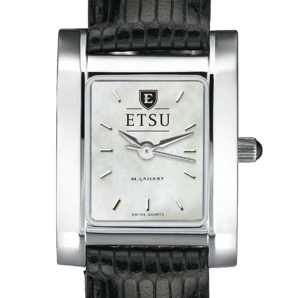 East Tennessee State University Women's MOP Quad with Leather Strap - Image 1