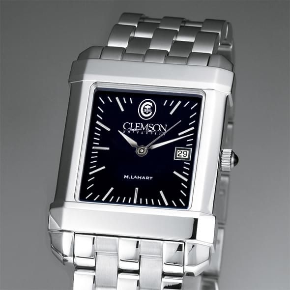 Clemson Men's Black Quad Watch with Bracelet