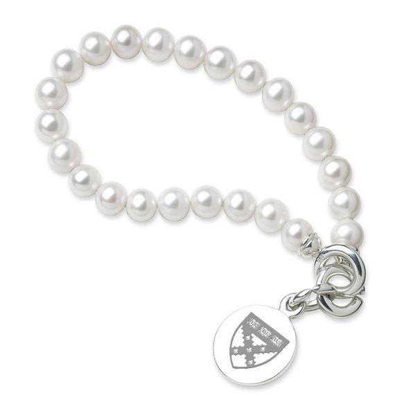 HBS Pearl Bracelet with Sterling Silver Charm - Image 1