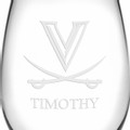 UVA Stemless Wine Glasses Made in the USA - Set of 2 - Image 3