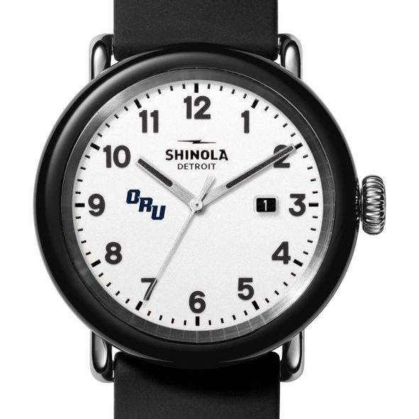 Oral Roberts University Shinola Watch, The Detrola 43mm White Dial at M.LaHart & Co. - Image 1