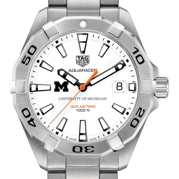 University of Michigan Men's TAG Heuer Steel Aquaracer