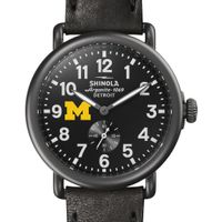 Michigan Shinola Watch, The Runwell 41mm Black Dial