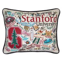 Stanford Embroidered Pillow