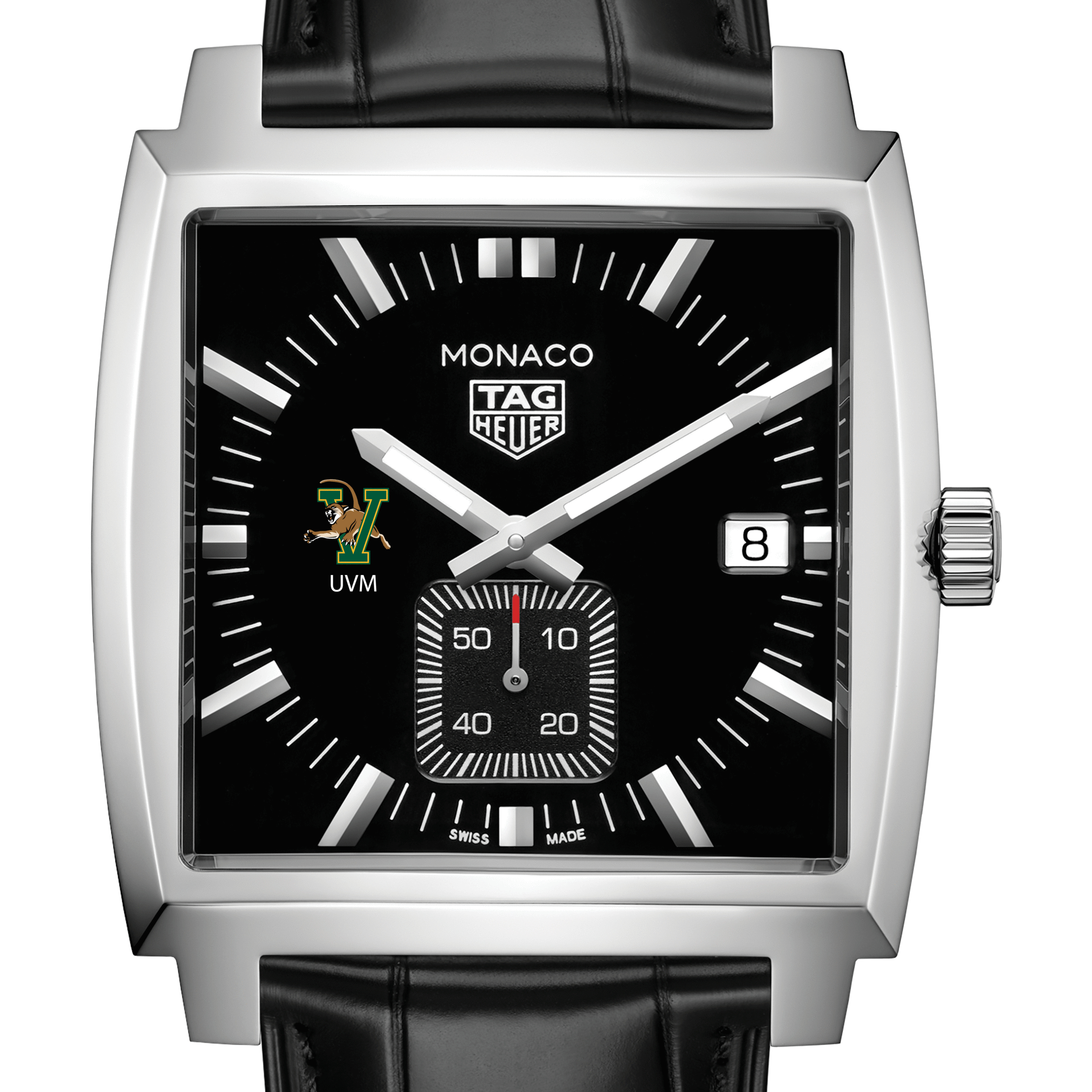 University of Vermont TAG Heuer Monaco with Quartz Movement for Men