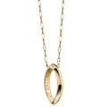 UT Dallas Monica Rich Kosann Poesy Ring Necklace in Gold - Image 1